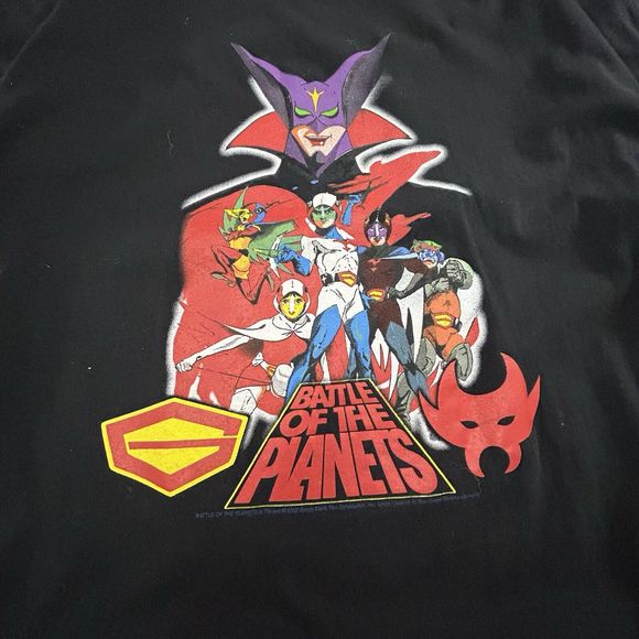 Vintage G-Force Battle Of The Planets Shirt Adult Extra Large Anime 2002 NWOT - Picture 3 of 5